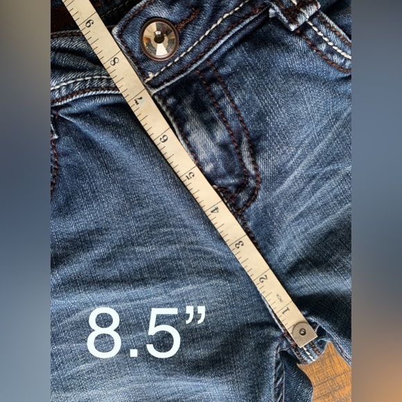 LA IDOL with LOTS of Rhinestones. Ladies capris Size 9 - Picture 8 of 12